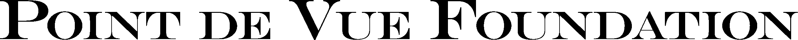 Point de Vue Foundation Logo